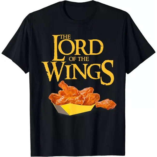 Áo thun Lord Of The Wings Bbq Chicken Wings mới nhất