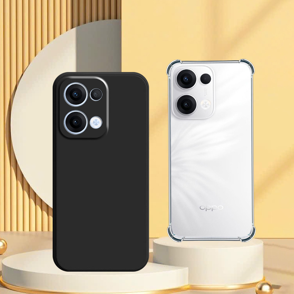 Ốp lưng Oppo Reno 13 5G / 13 Pro 5G / 13F 5G ốp trong chống sốc và ốp tpu dẻo đen