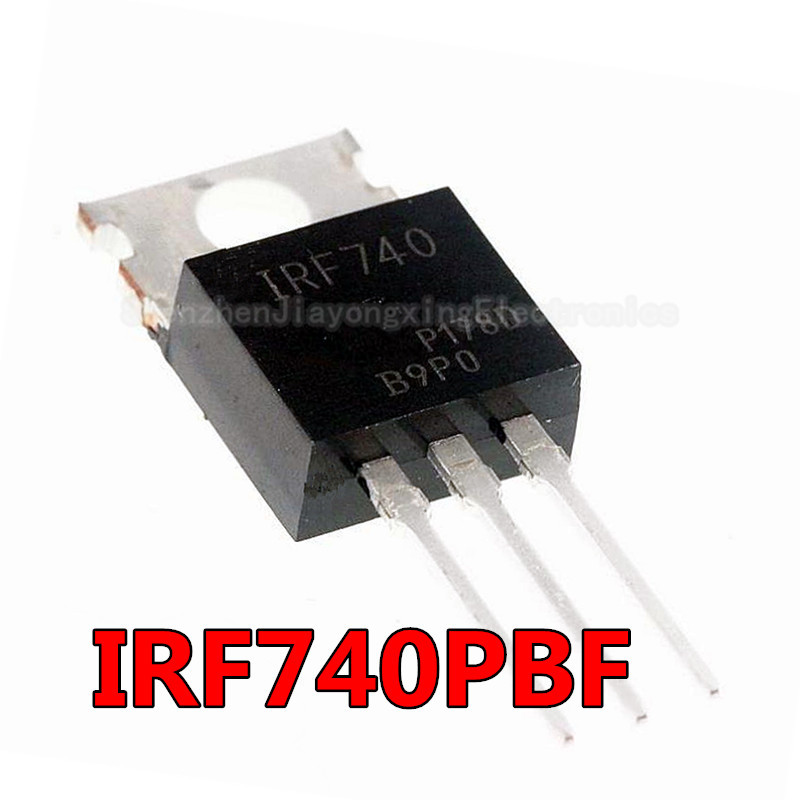 10 chiếc IRF740PBF IRF740 ĐẾN 220 IRF740P TO220 Mới nguyên bản