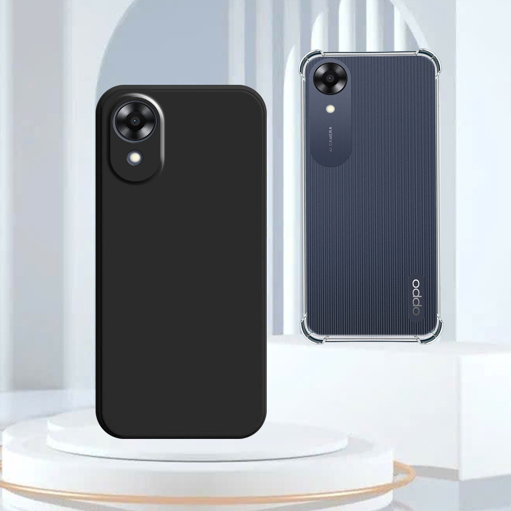 Ốp lưng Oppo A17 / A17k ốp trong chống sốc, tpu dẻo đen