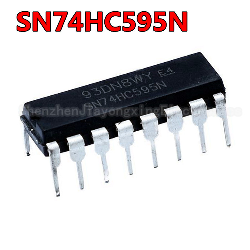 10 Cái / lốc 74HC595 74HC595N SN74HC595 SN74HC595N DIP IC DIP 14 Mới