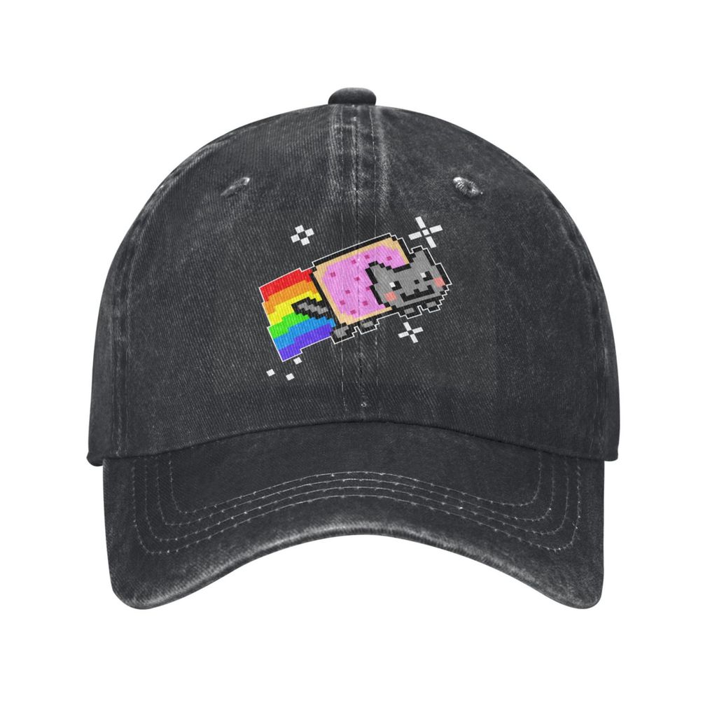 Mũ thời trang Nyan Cat Mũ bóng chày Unisex Mũ một kích thước