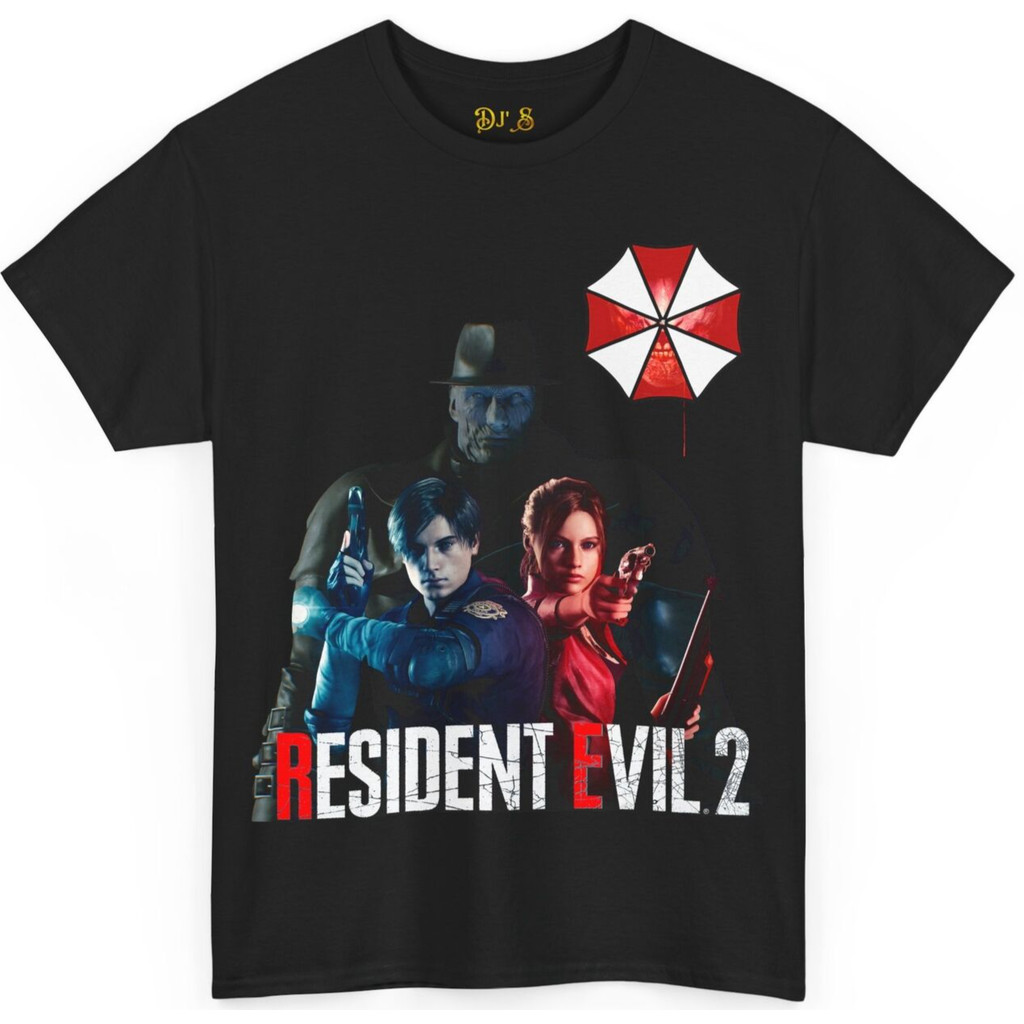 Resident Evil Game Áo Thun Tee Nam Áo Thun Chơi Game Quần Áo Áo Thun Game Thủ Quà Tặng