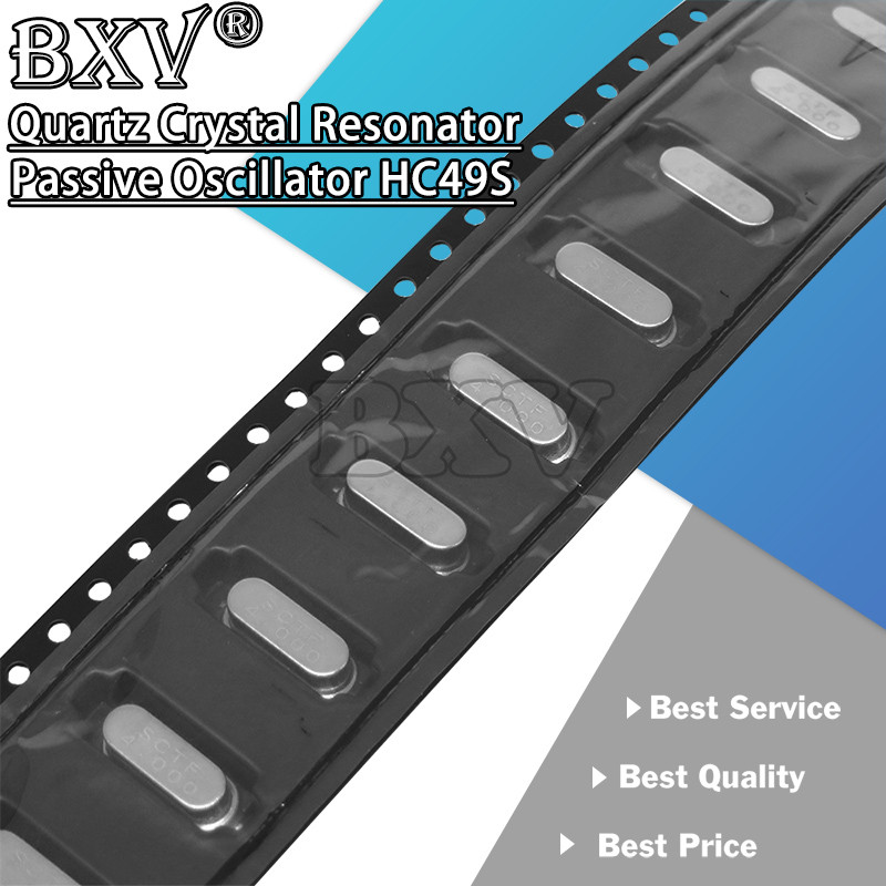 CR-20PCS 4Mhz 6Mhz 8Mhz 12Mhz 16Mhz 20Mhz 24Mhz 4.000mhz 8,00 MHz Mới SMD Quartz Crystal Resonator T