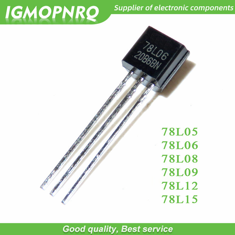 100 CÁI 78L05 78L06 78L08 78L09 78L12 78L15 ĐẾN 92 TO92 Transistor