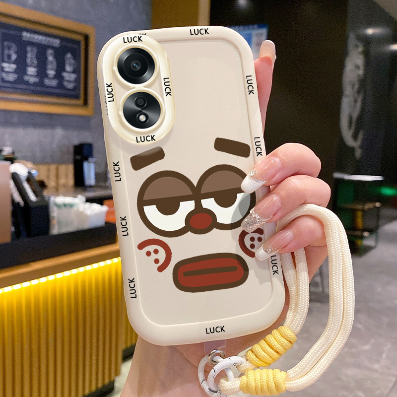 Ốp Lưng OPPO A58 4G A78 4G A58 5G A58X 5G A78 5G A1X 5G A2X 5G Case đáng yêu Với Lanyard