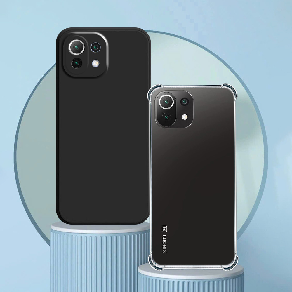 Ốp lưng dành cho Xiaomi Mi 11 5G / Mi 11 Lite 5G / Mi 11 Lite 5G NE ốp trong suốt chống sốc và ốp tp