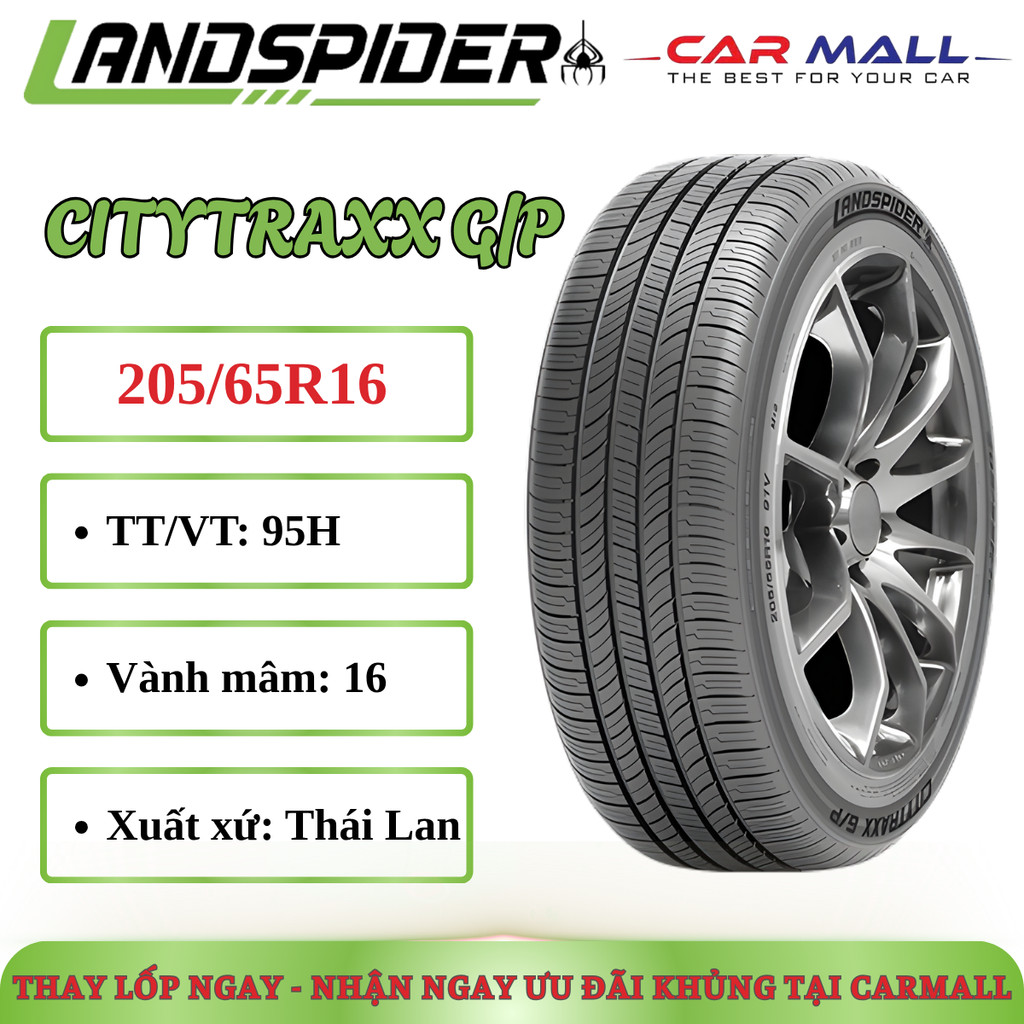 Lốp xe du lịch LANDSPIDER 205/65R16 CITYTRAXX G/P