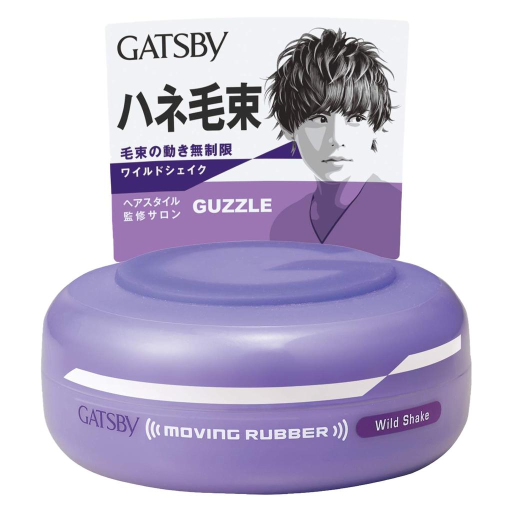【Direct From Japan】Gatsby Moving Rubber Wild Shake 80g