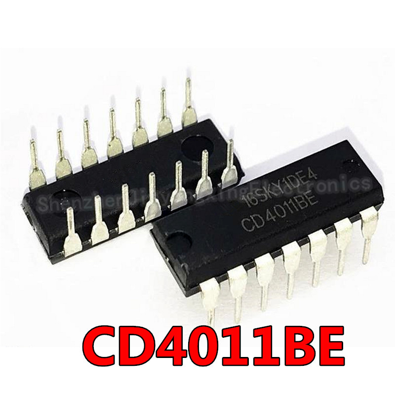 20 Chiếc CD4011BE DIP14 CD4011B CD4011 4011 DIP 14 Chip IC Mới Và Chính Hãng