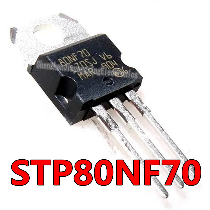 10 CÁI STP80NF70 TO220 P80NF70 ĐẾN 220 80NF70 IC mới và nguyên bản