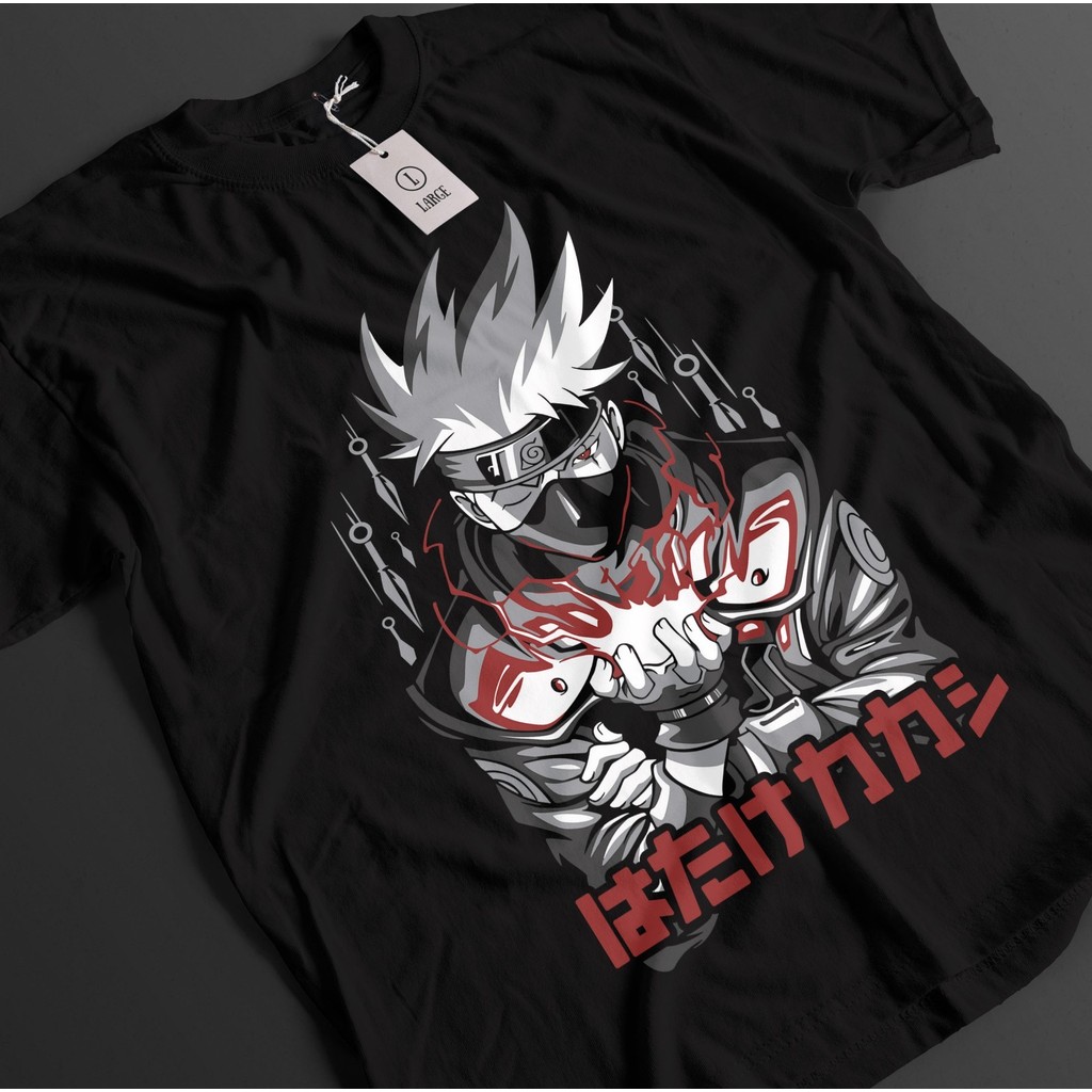 Áo Sơ Mi Naruto Kakashi Áo Sasuke Áo Thun Obito Rin Anime Minato Unisex Tee