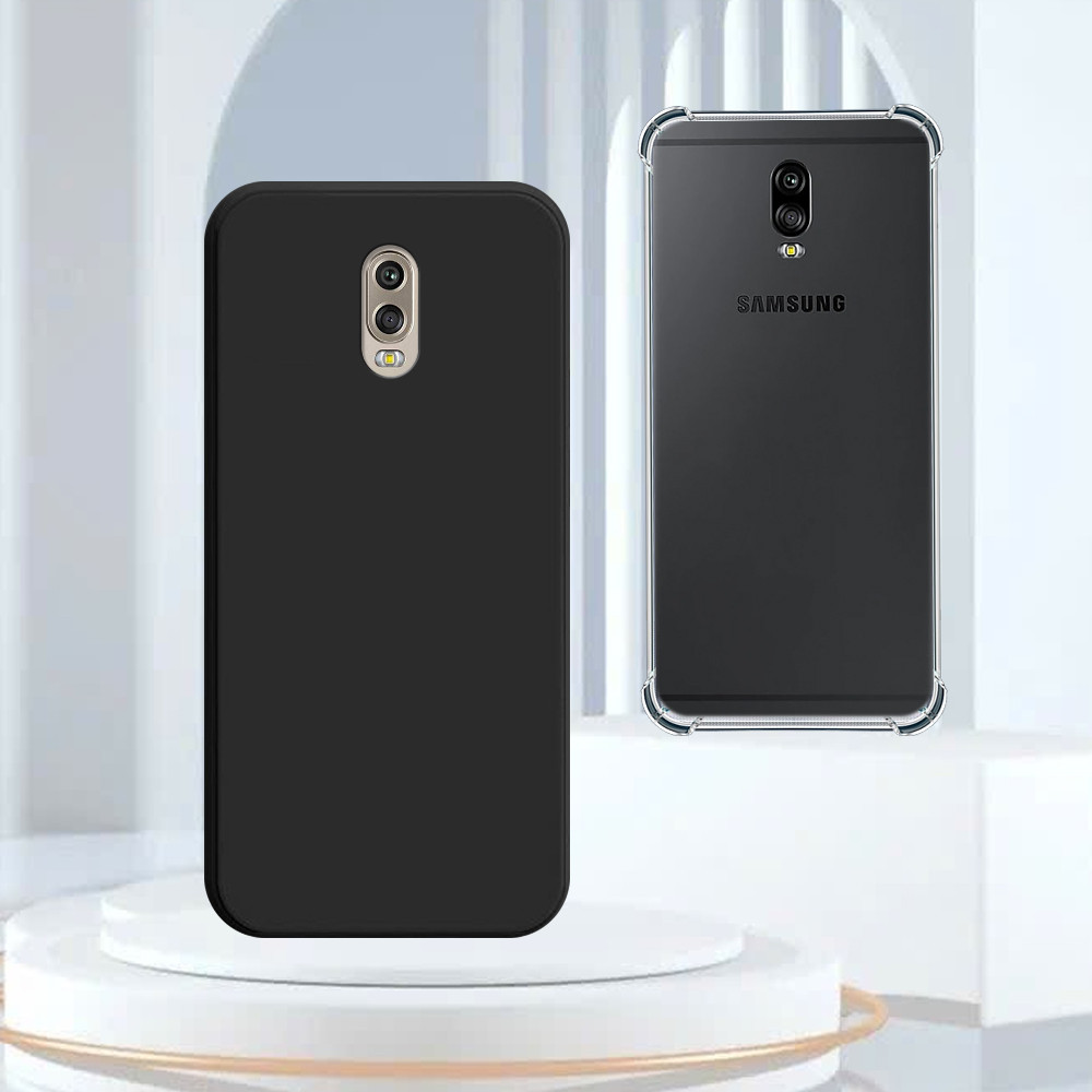 Ốp lưng Samsung J7 Plus ốp trong chống sốc, tpu dẻo đen