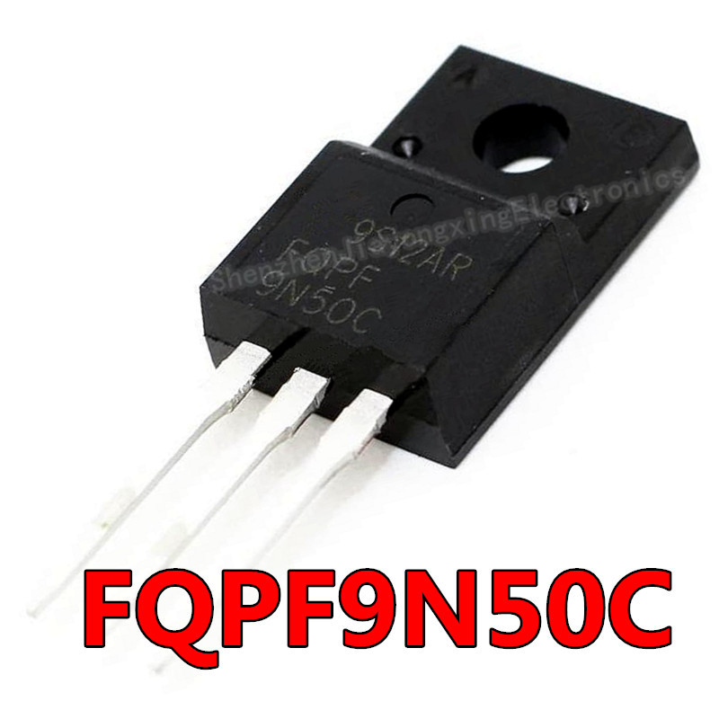 10 Cái / lốc FQPF9N50C ĐẾN 220F 9N50C 9N50 TO220F FQPF9N50 9A 500V Mới nguyên bản tại chỗ bán chạy