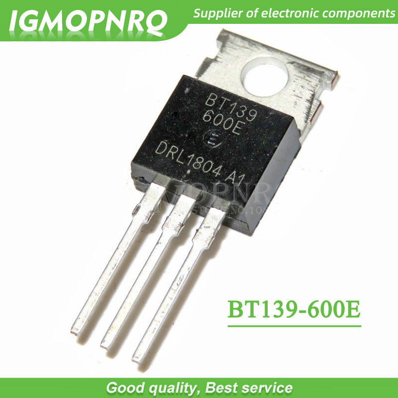 100 CÁI BT139 600E TO 220 BT139 600 TO220 BT139 IC mới và nguyên bản