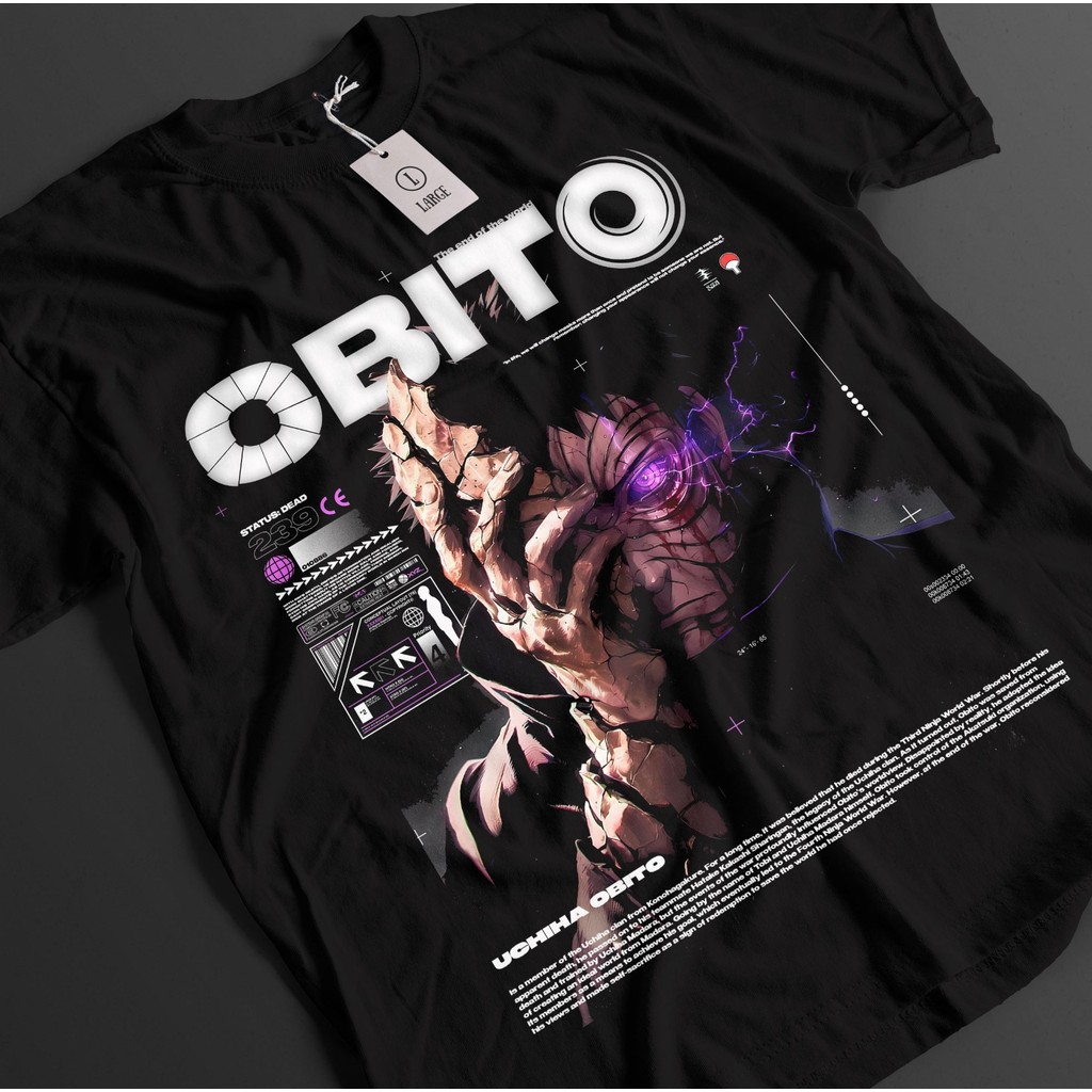 Áo Sơ Mi Naruto Obito Áo Thun Sasuke Kakashi Rin Anime Minato Unisex Tee