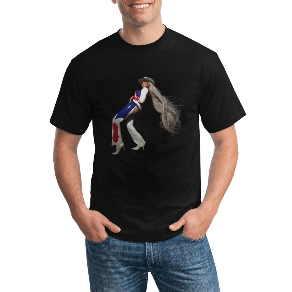 Cowboy Carter Beyonce Cowboy Carter Thoải mái 100% Cotton Plus Size Áo thun cổ tròn