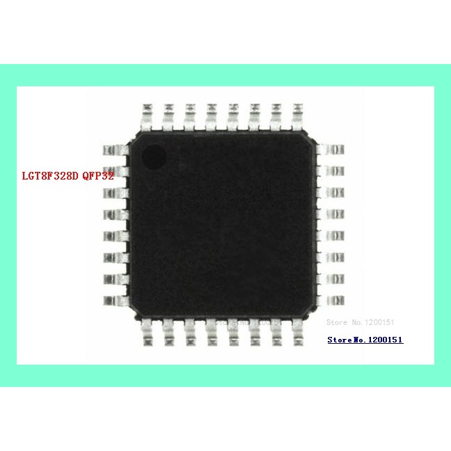 Chip thay thế LGT8F328P QFP32 QFP48 thay thế, phổ thông, không in nhân vật LGT8F328P SSOP20