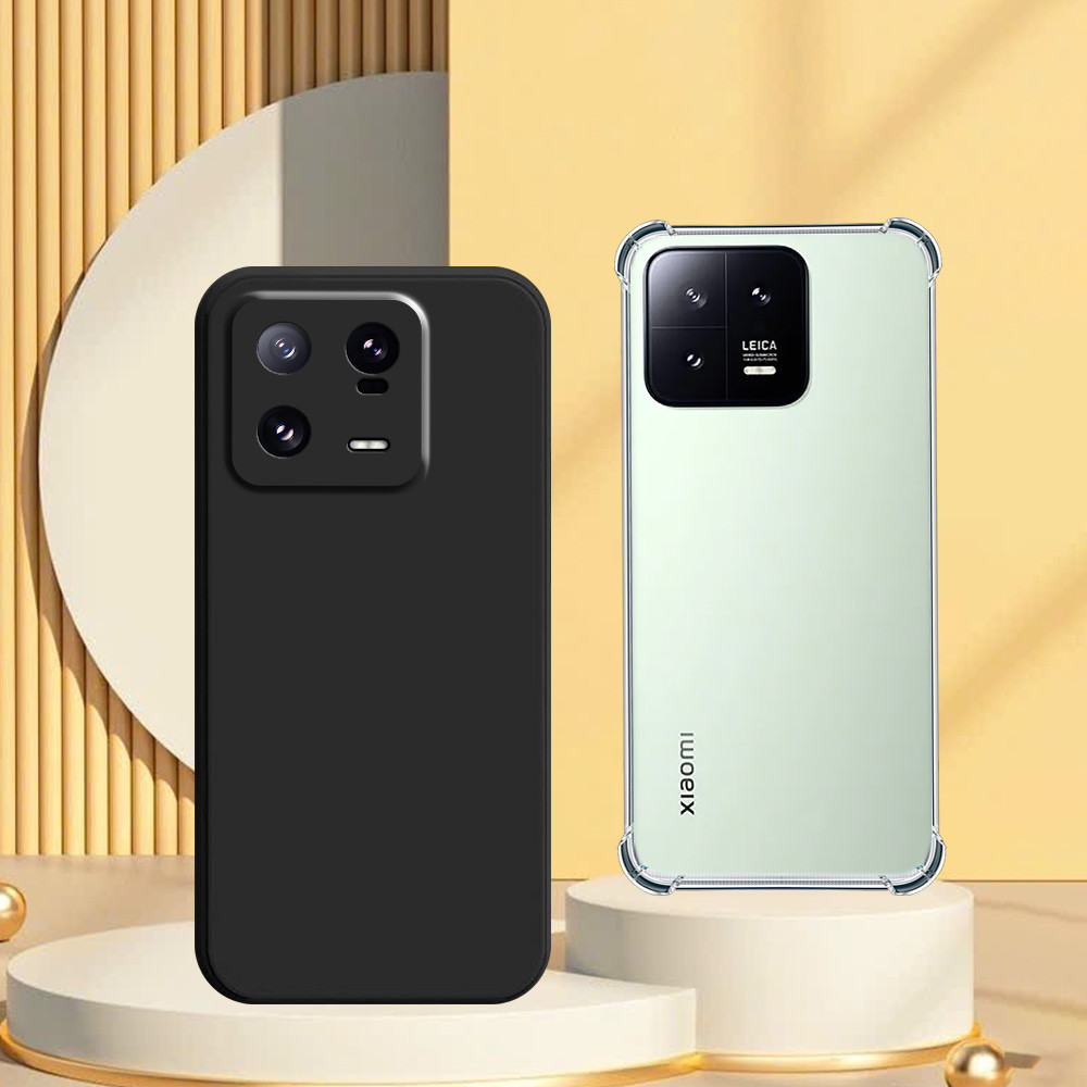 Ốp lưng Xiaomi 13 / 13 Pro / 13 Lite ốp trong chống sốc và ốp tpu dẻo đen
