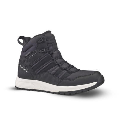 Giày hiking chống thấm nước SH100 XDECATHLONWarm cho nam DECATHLON Đen mã 8738058