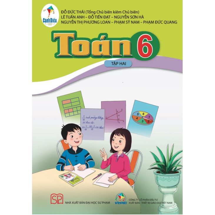Sách - Toán 6 tập 2 (Cánh Diều)