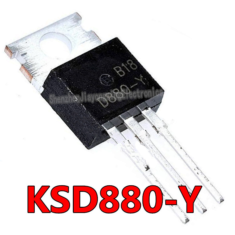 10 chiếc KSD880 TO 220 D880 KSD880 Y KSD880Y NPN bóng bán dẫn 3A 60V Transistor mới nguyên bản