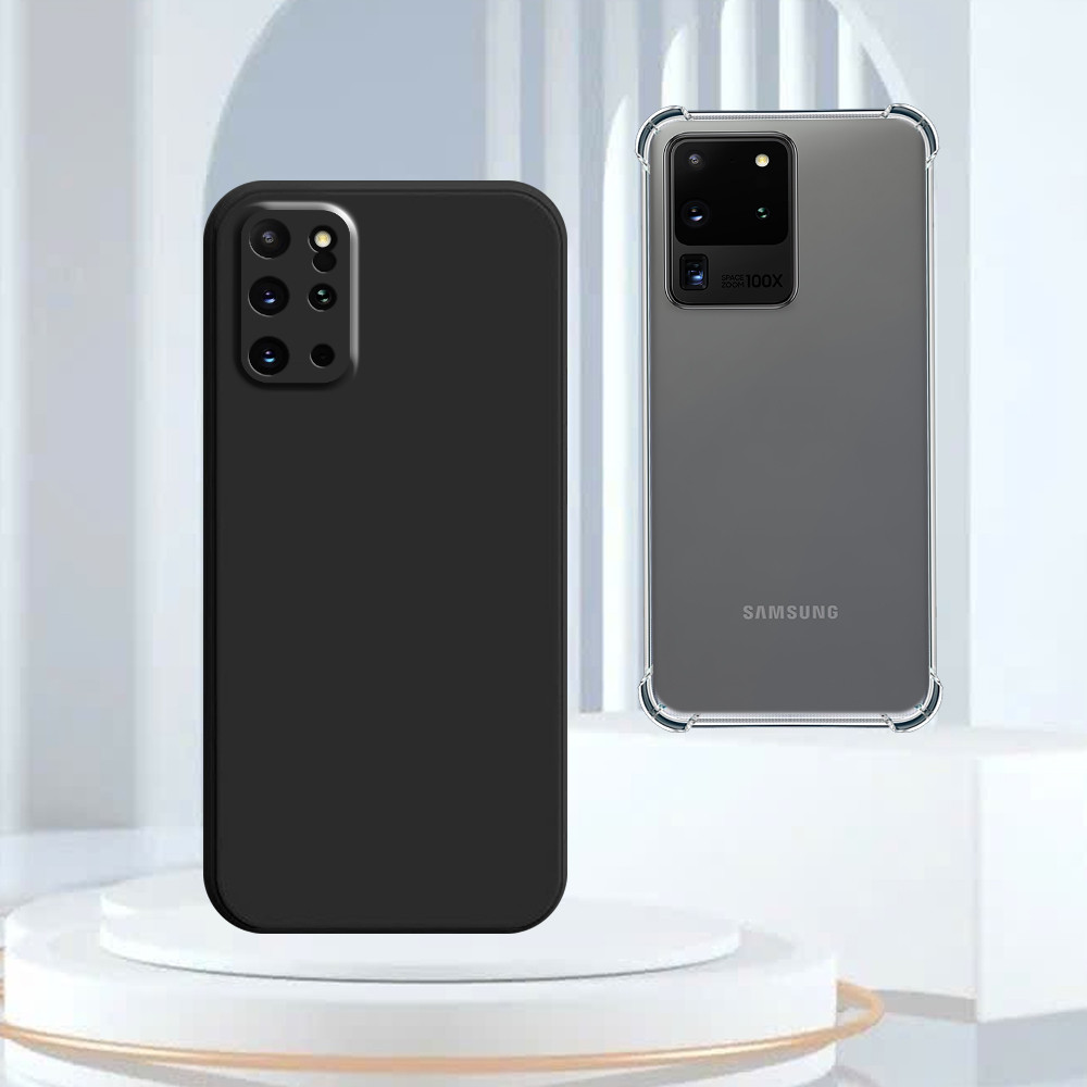 Ốp lưng Samsung S20 / S20 Plus / S20+ / S20 Ultra / S20 FE ốp trong chống sốc, tpu dẻo đen