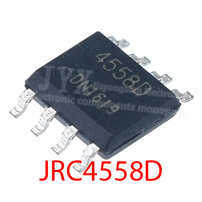 10 CÁI 4558D SOP8 JRC4558 JRC4558D SOP NJM4558 4558 SOP 8 SMD Chipset IC mới và nguyên bản