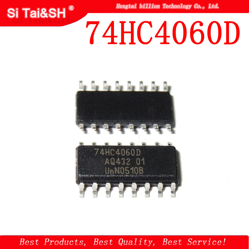 10 CHIẾC 74HC4060D SOP14 74HC4060 SOP SN74HC4060DR SOP 14 SMD IC mới và nguyên bản