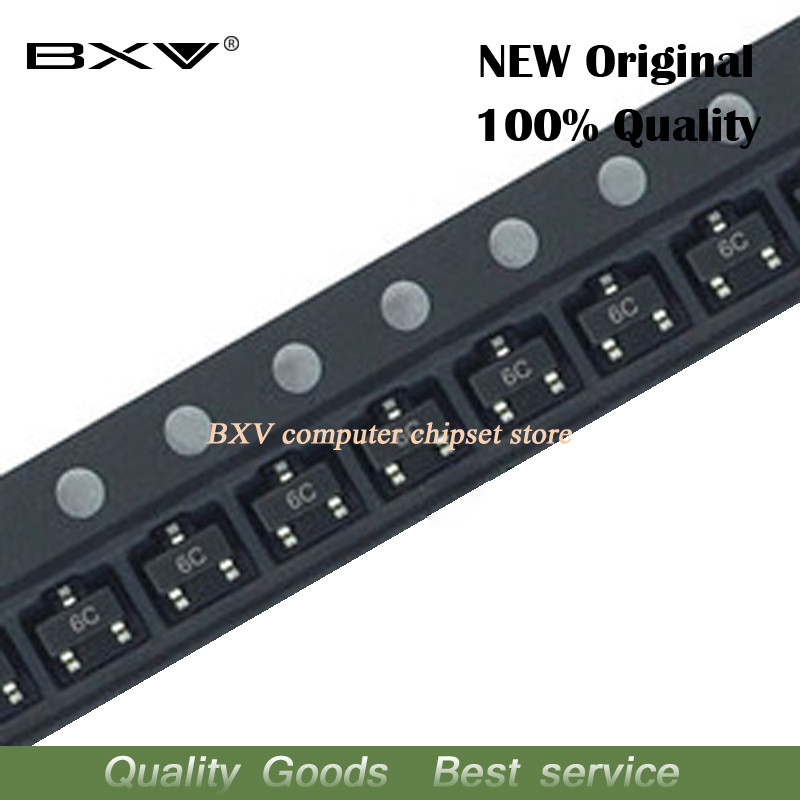 CR-100 chiếc BC817 40 SOT23 BC817 SOT 6C SMD bóng bán dẫn mới và nguyên bản