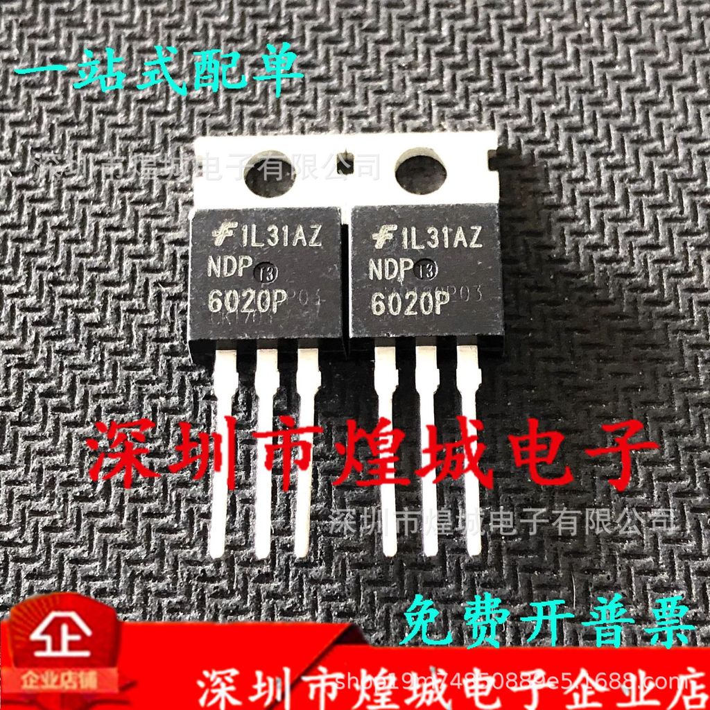 10 Cái / NDP6020P Kho Hàng Có Sẵn TO-220 MOS Ống Hiệu Ứng Trường Ống Điện Hàng Có Sẵn