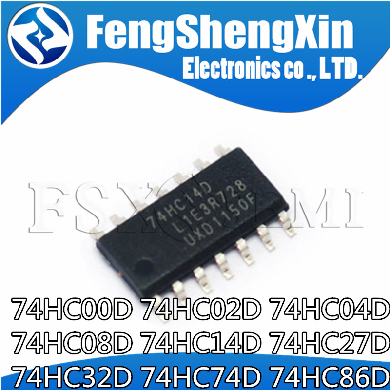 10 CHIẾC 74HC14D 74HC14 SOP SN74HC14DR SOP-14 74HC00D 74HC00 74HC02D 74HC04D 74HC04 74HC08D 74HC08 7