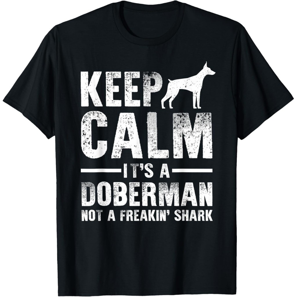 Ngộ nghĩnh Doberman Nghệ Thuật Nam Doberman Pinscher Chó Walker Unisex Áo Thun