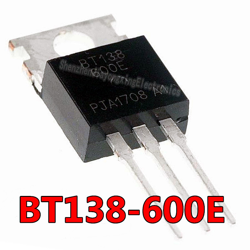 5 10 CÁI BT138 600E TO220 BT138 600 BT138 600E TO 220 Chipset IC mới và nguyên bản