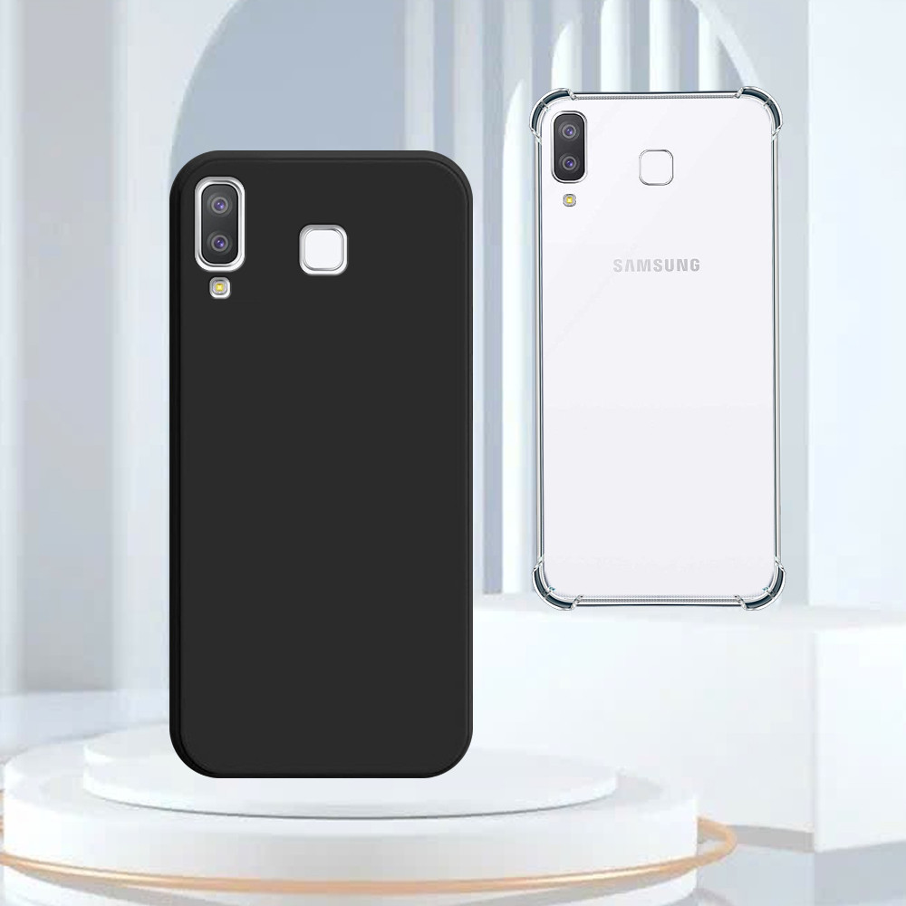 Ốp lưng Samsung A8 Star / A9 Star ốp trong chống sốc, tpu dẻo đen
