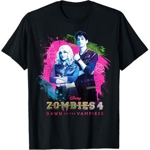 Bộ phim Disney Zombies 4 Dawn Of The Vampires Áo thun Zed & Addison