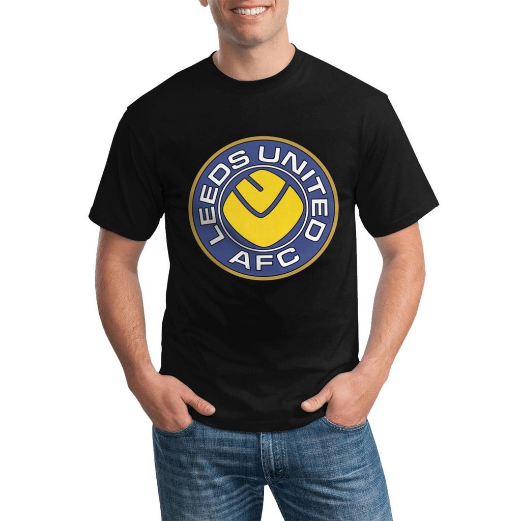 Áo thun Cotton cỡ lớn thời trang Leeds United Afc dành cho trang phục hàng ngày