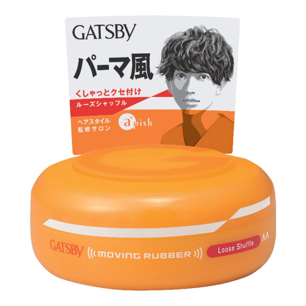 【Direct From Japan】GATSBY Moving Rubber Loose Shuffle 80g