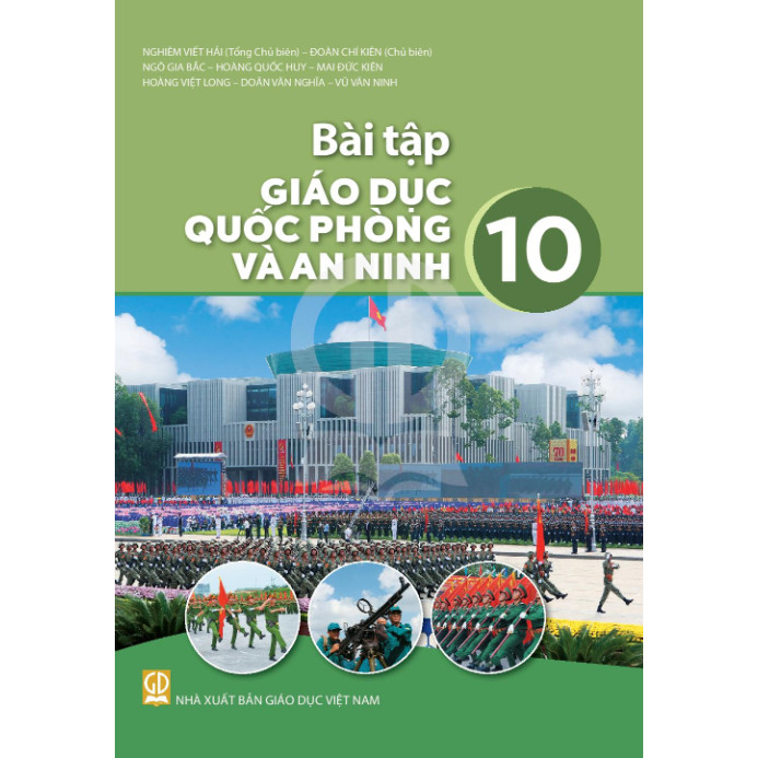 Sách - Bài tập Giáo dục Quốc phòng và An ninh 10