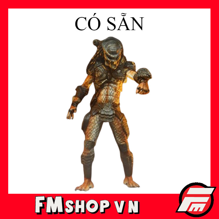 (2nd - Gãy Mũi Thương Đã Keo) Mô Hình Nhân Vật Neca Predator 2 Ultimate Stalker Of Predator