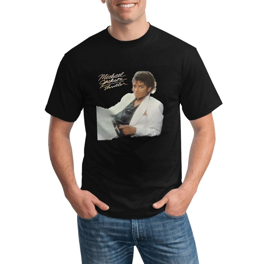 Áo thun cổ tròn Michael Jackson Thriller - Thời Trang Tùy Chỉnh