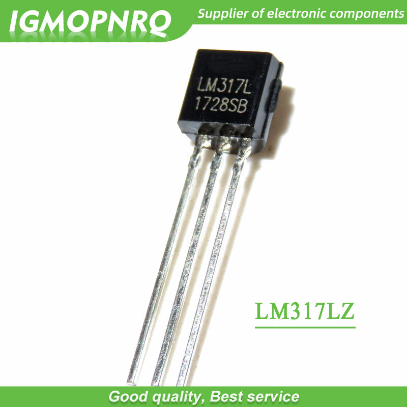 100 Chiếc LM317 TO92 LM317LZ Bộ Điều Chỉnh Điện Áp 1.2V Đến 37V 100mA 0.1A ĐẾN 92 Mới Và Chính Hãng
