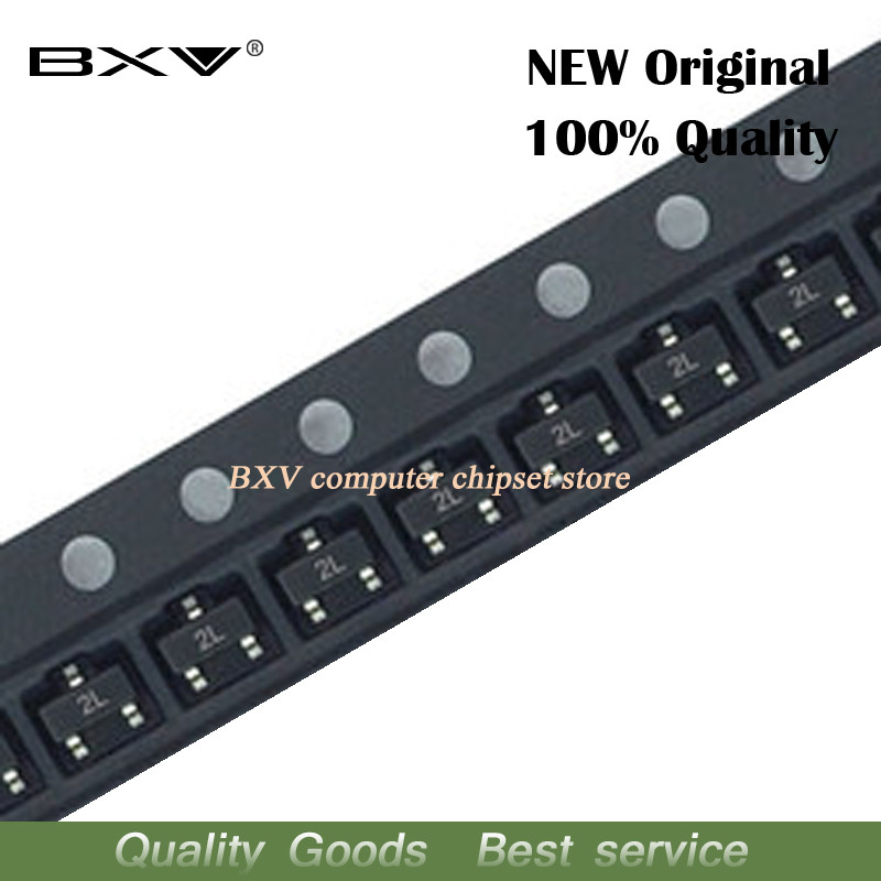 CR-100PCS 2N5401 2L MMBT5401 2L SOT23 3 SOT23 SMD bóng bán dẫn Mới nguyên bản