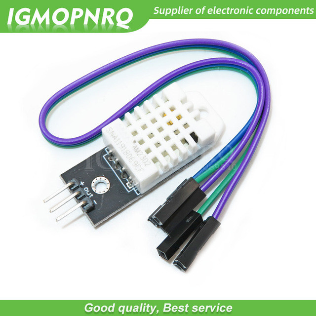 1 chiếc DHT11 DHT22 Cảm biến nhiệt độ và độ ẩm kỹ thuật số DHT11 DHT22 Mô-đun cảm biến nhiệt độ và đ