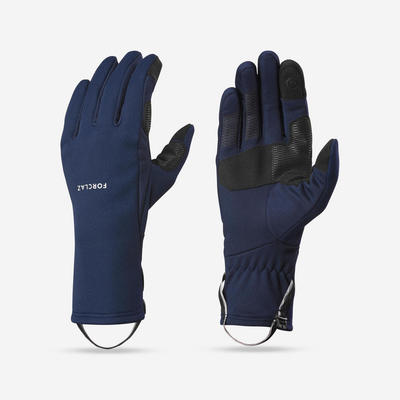 Găng tay người lớn cảm ứng giữ ấm DECATHLON MT500 xanh navy mã 8655827