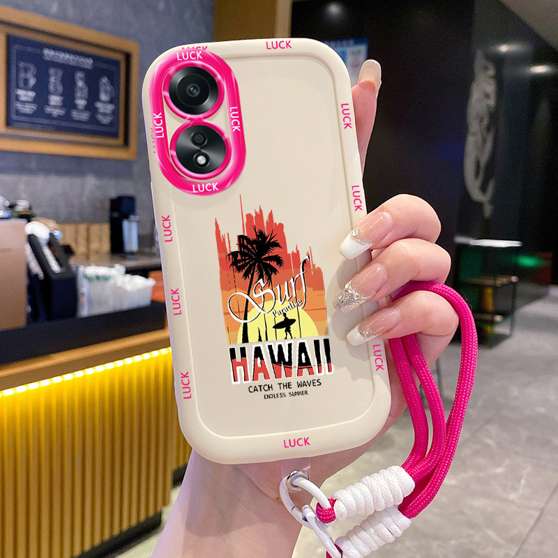 Ốp Lưng OPPO A58 4G A78 4G A58 5G A58X 5G A78 5G A1X 5G A2X 5G Case Chống ngã Với Lanyard