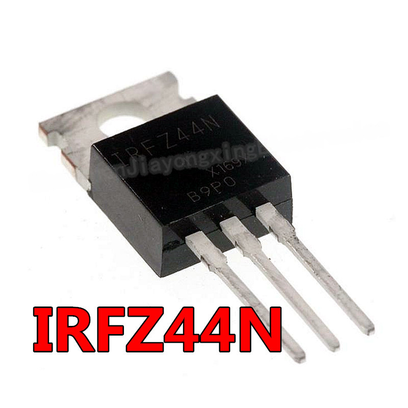 10 Cái / lốc IRFZ44N IRFZ44 Triode Power MOSFET 49A 55V Transistor TO 220 Mới