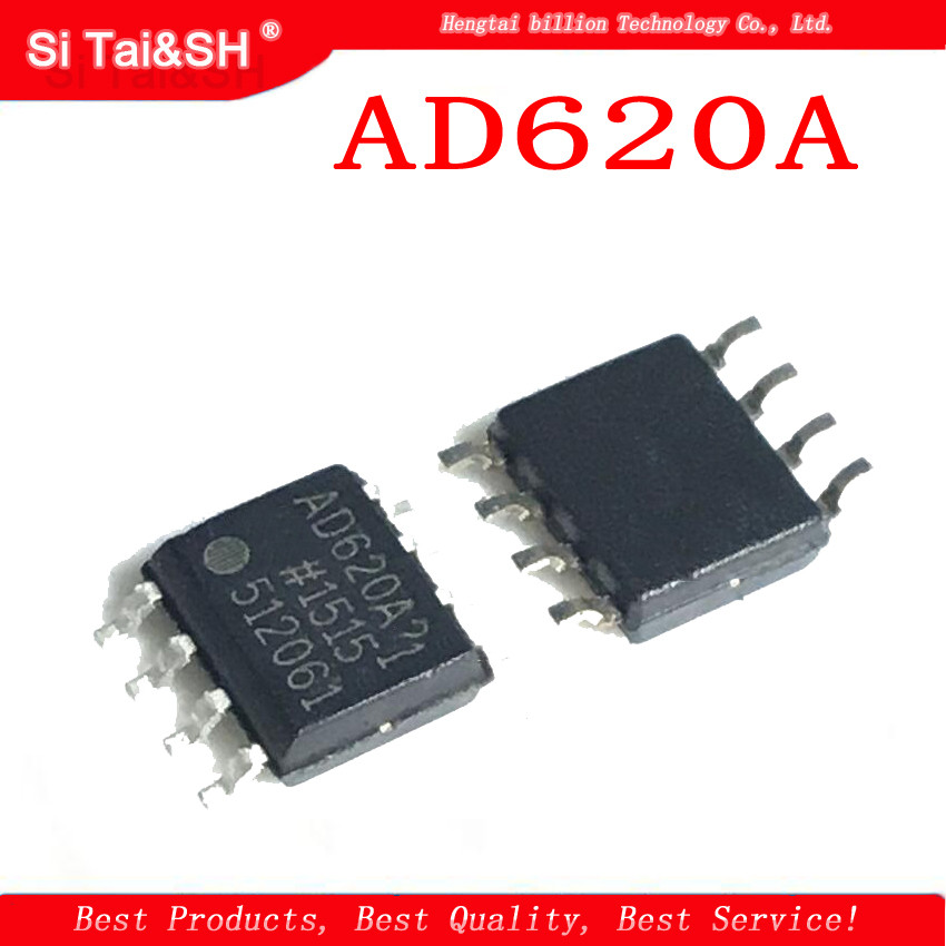 1 CÁI AD620 AD620A AD620AR AD620BRZ AD620ARZ SOP 8 Bộ khuếch đại thiết bị mới