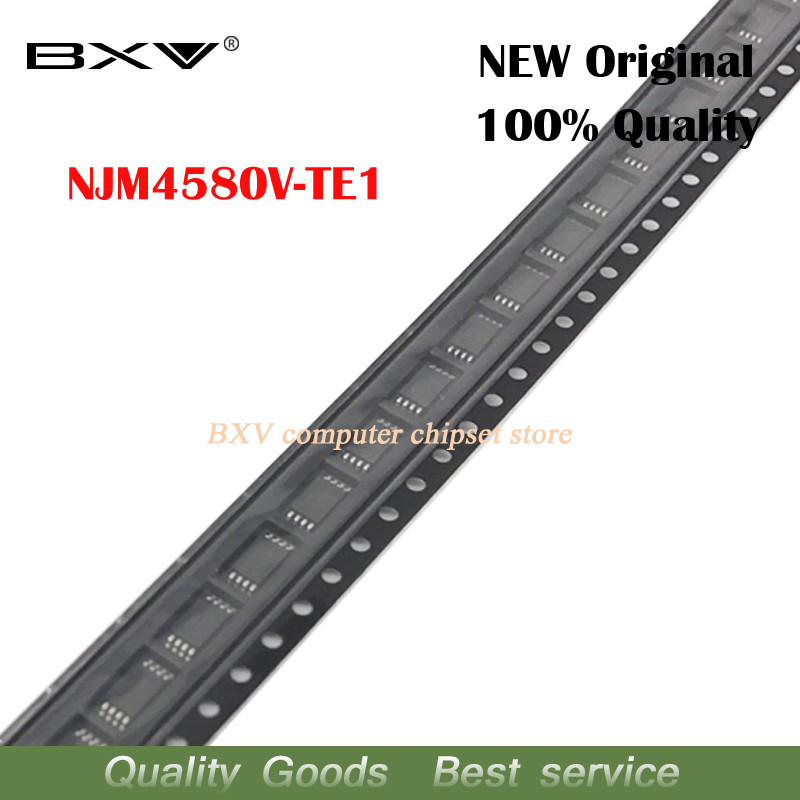 CR-10 chiếc NJM4580V TE1 JRC4580 4580 TSSOP 8 Chipset Mới nguyên bản