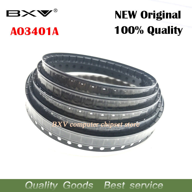 CR-100 Chiếc AO3401A AO3401 A19T MOSFET SOT 23 Mới Ban Đầu Miễn Phí Vận Chuyển